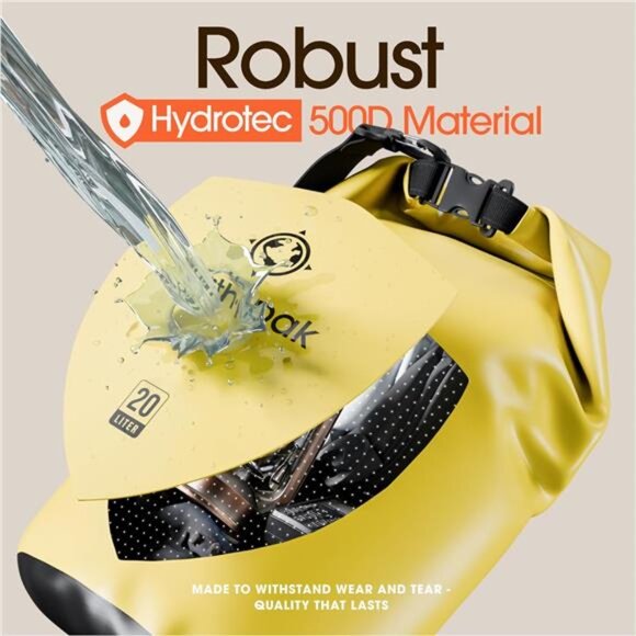 Earth Pak Waterproof Dry Bag -Roll Top Waterproof Backpack Waterproof Phone Case main image 5